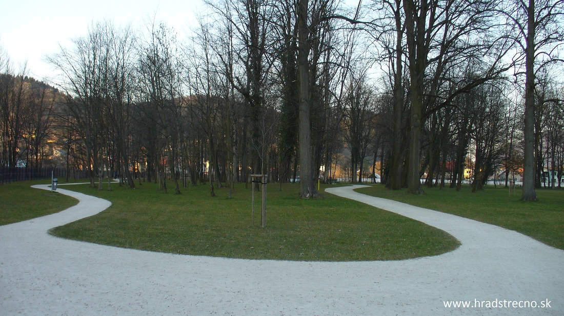 Budatínsky zámok - park 