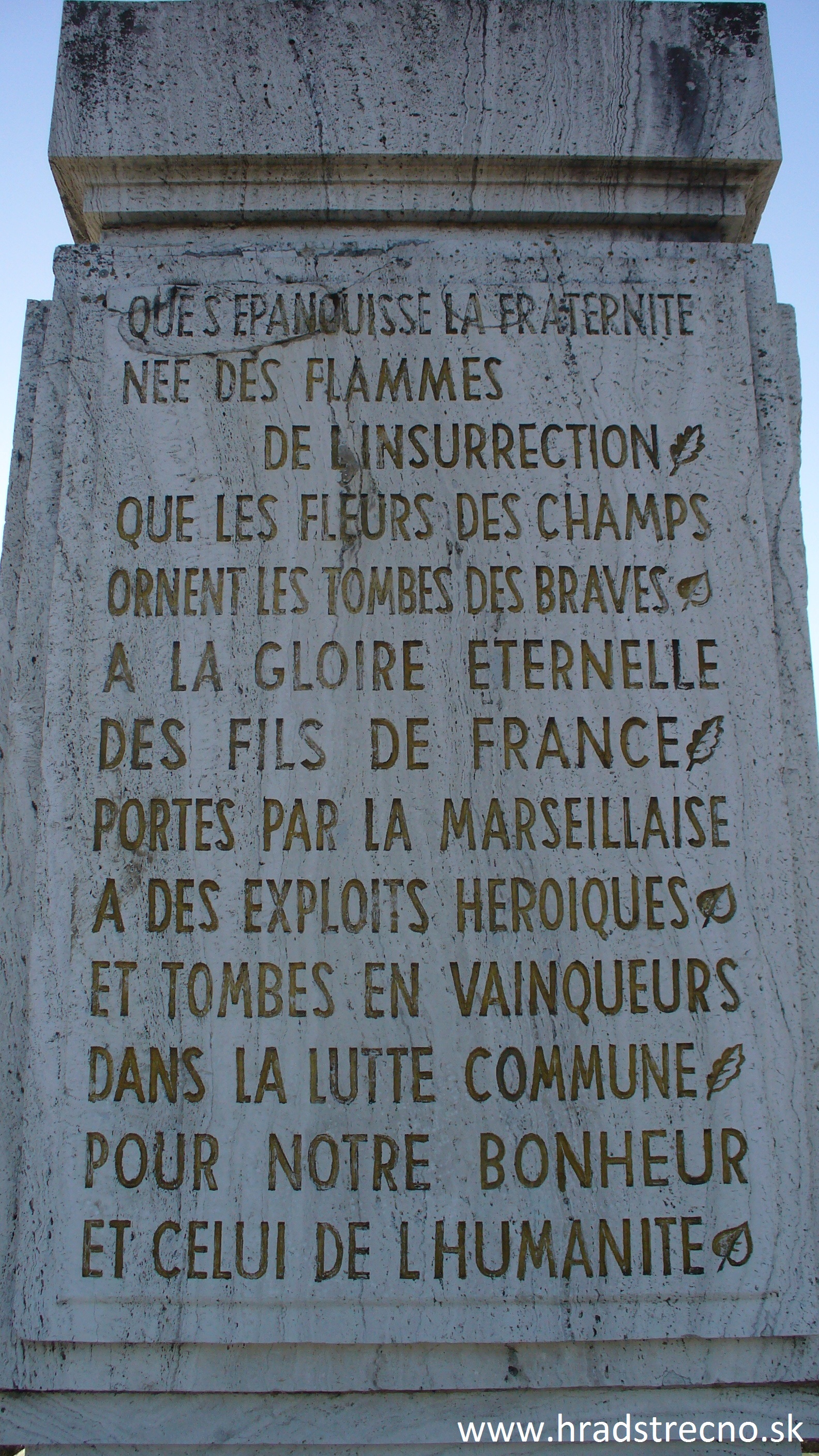 Pamatnik francúzskych partizánov